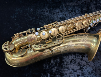 Photo Vintage Selmer Mark VI Tenor Sax – Raw Brass Players Special, Serial #159613